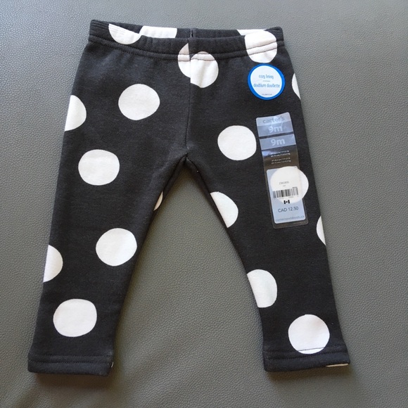 3 for 20$ NWT CARTER’S fleece lined pants - Picture 1 of 3